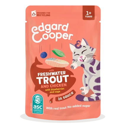 Edgar Cooper Pollo y Trucha en Salsa, 85gr