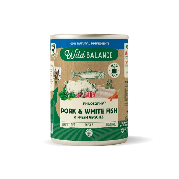 Wild Balance Cerdo Merluza 400gr