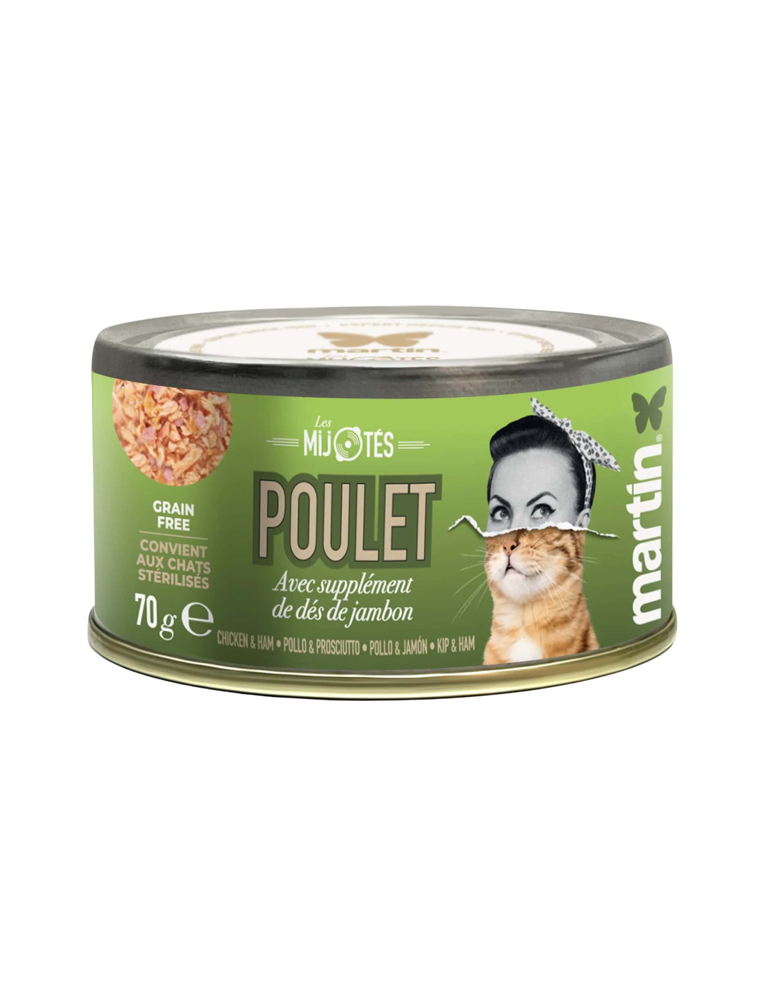 Martin Sellier Pollo Jamón Filete 70gr