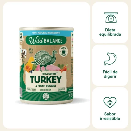 Wild Balance Pavo 400gr