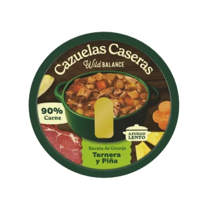 Wild Balance Cazuela Casera Ternera Piña 280gr